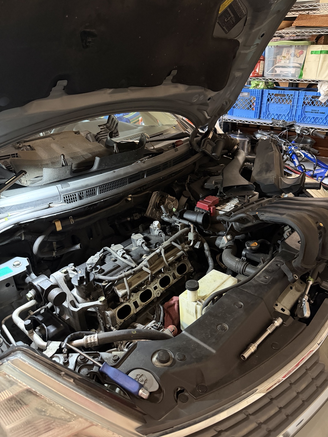 Under-hood inspections at Autotek Tire and Service in Kent